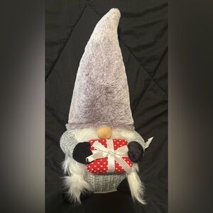 Plush Gnome with Gift